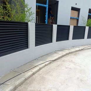 铝合金护栏围栏现代中式铝艺阳台栏杆别墅庭院户外院坝园铁艺栅栏