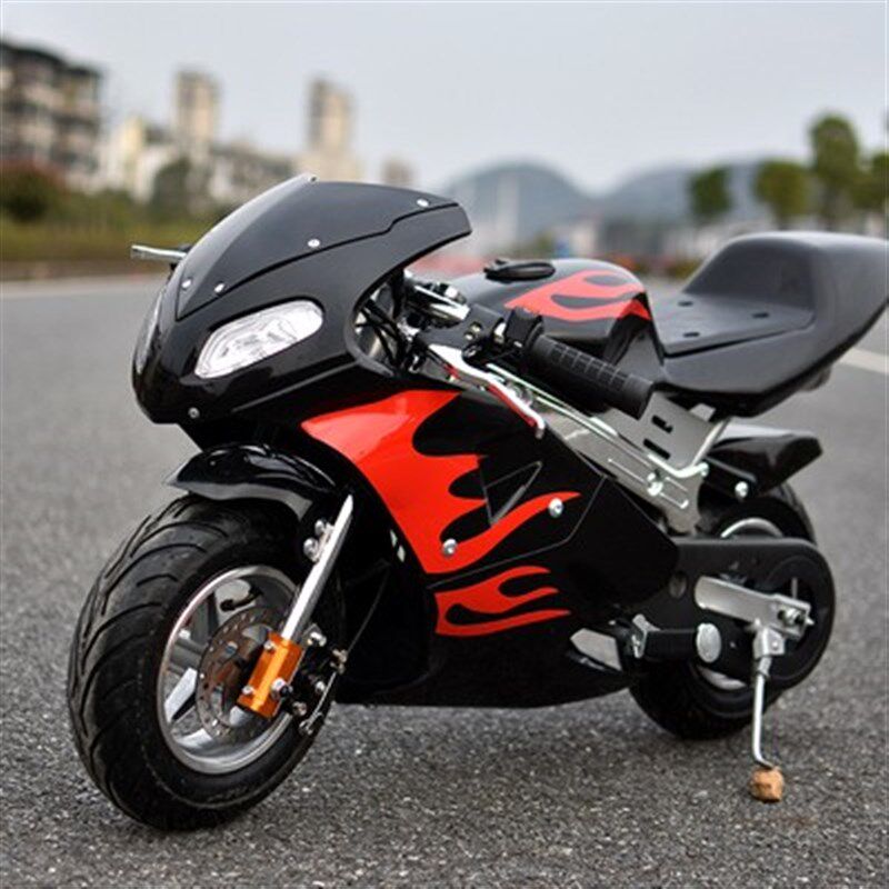 儿童机车汽油越野车成人趴车新款加油燃油2- 4冲摩托车山地赛跑车