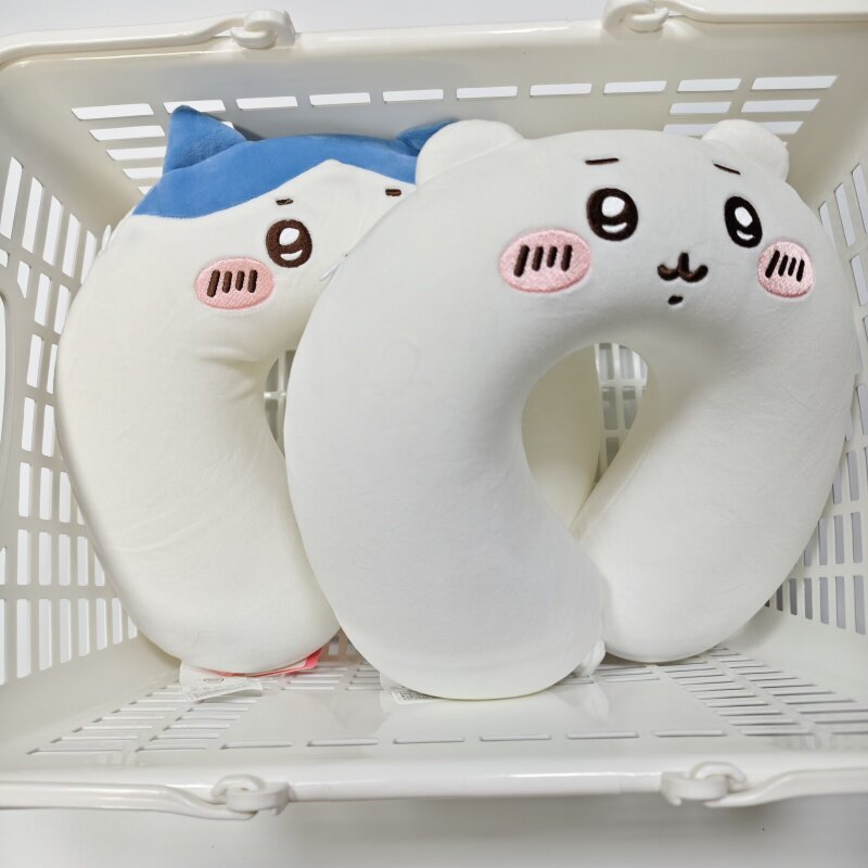 名创优品chiikawa系列u型枕记忆棉小八吉伊可爱旅行护颈枕MINISO