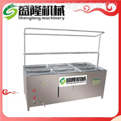 驻 马店小型腐竹机一人操作 手工豆SES揭皮腐竹机器包油皮线技术