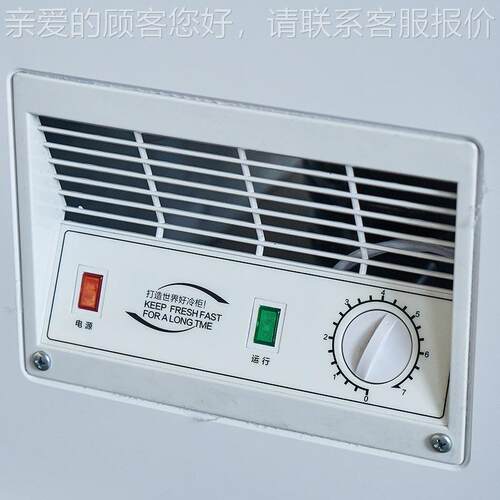 容量598卧式冰柜 商用鲜冷藏冻双温冷冷柜保 速冻雪大糕柜展示柜