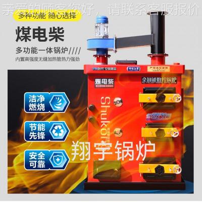 源厂头家用燃煤锅炉养家殖锅烧炉返地暖锅炉燃煤暖气EVS炉数控锅