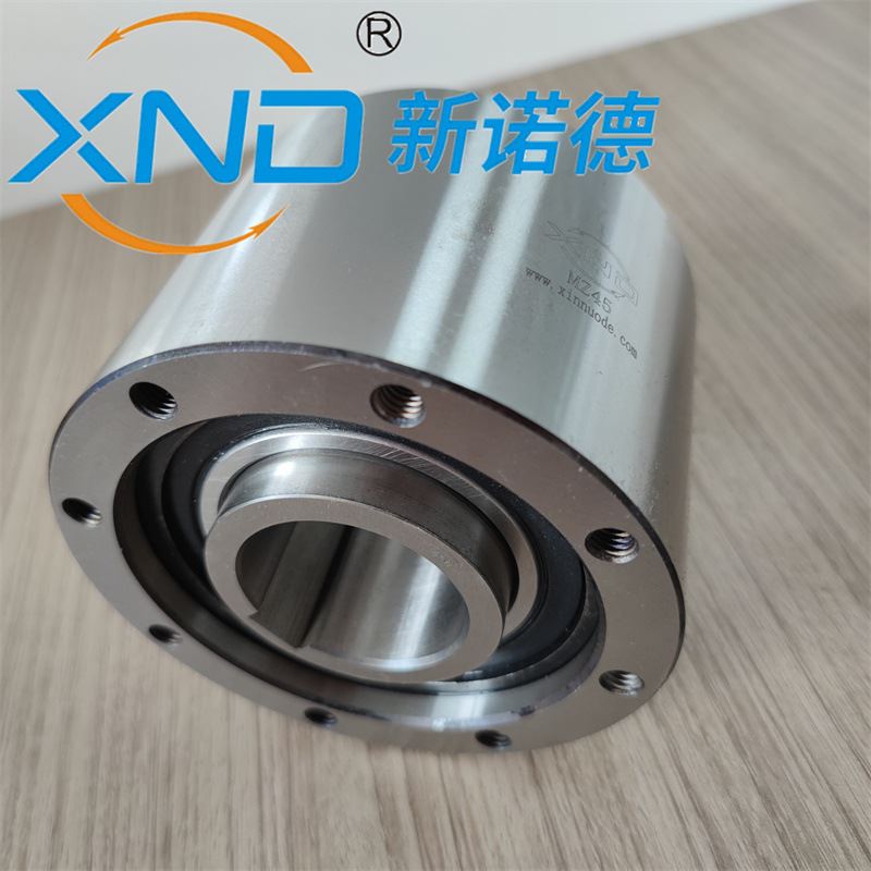 70型带轴承支撑型楔块单向超越离合器皮带机轴承钢逆止器厂家