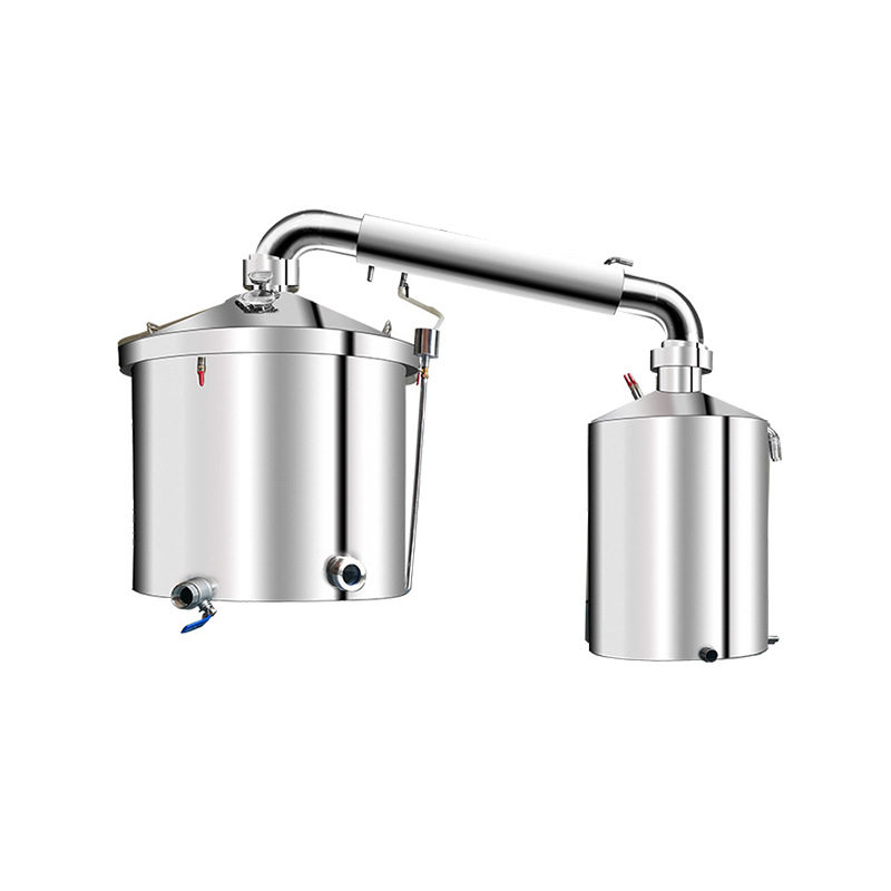 324食品级 白酒蒸馏器酿酒设备 分体一体式家用小型甄锅