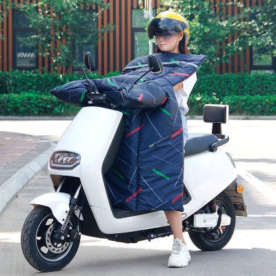 挡风被电动车冬季加绒加厚新款电瓶车防风罩防晒遮雨通用厂家