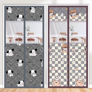 棉门帘子冬季保暖防风加厚家用挡风冬天保温隔热防冷气磁吸