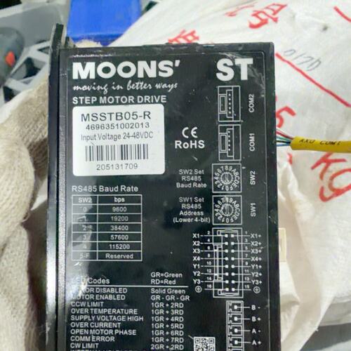 议价有两个MOONS 鸣志 MSSTB05-R 步进电机驱动器可维修