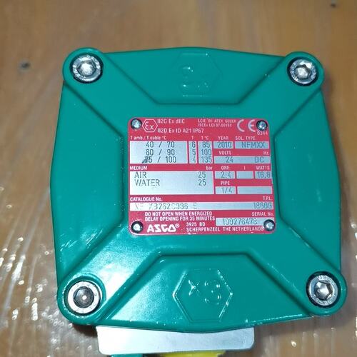 议价ASCO防爆电磁阀NF262C086 E一个库存未使用过可维修