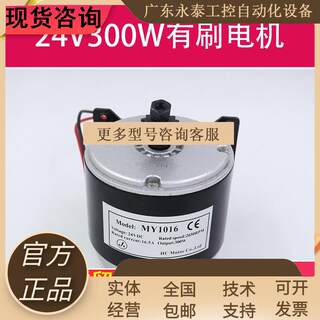 p8寸10寸电动滑板车有刷链条电机24V250W有刷电机MY1016小海豚电