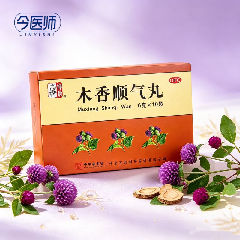 [仲景]木香顺气丸60mg*100丸*10袋/盒湿浊中阻脾胃不适胸膈痞闷脘腹胀痛呕吐恶心图片