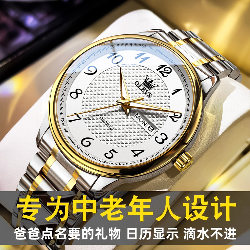 【明星代言】中老年人大数字手表