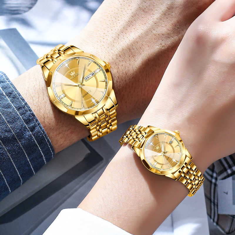 情侣款手表1314男女表瑞士新款机械表全自动一对价名表品牌十大