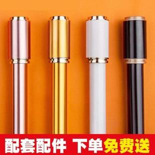 加厚铝合金罗马杆窗帘轨道单杆双杆送支架静音窗帘杆子 2022年新款