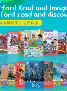 原版进口牛津阅读与探索发现Oxford Read and Discover 1/2/3/4/5/6级 Oxford discover配套阅读读物绘本 OD 牛津树