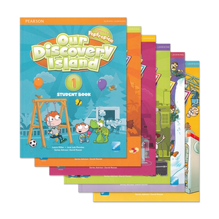 朗文培生少儿英语教材 Our Discovery Island 1/2/3/4/5/6级别小学英文课本6-12岁少儿英语课外培训辅导美语课程朗文ODI探索英语