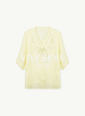 【VAZSLVE/全新奢品】捡漏-上宽松百搭刺绣小衫-BO28320
