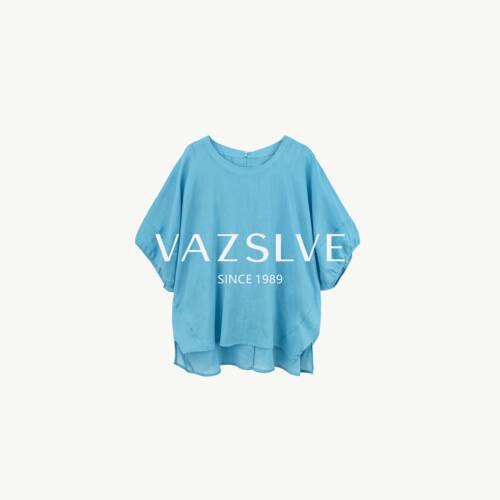 【VAZSLVE/全新奢品】捡漏-新款蝙蝠袖肌理感短袖上衣-BO26137
