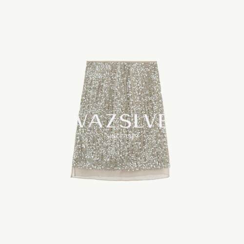 【VAZSLVE/全新奢品】捡漏-新款韩系高级闪闪亮片半身裙-BO10593