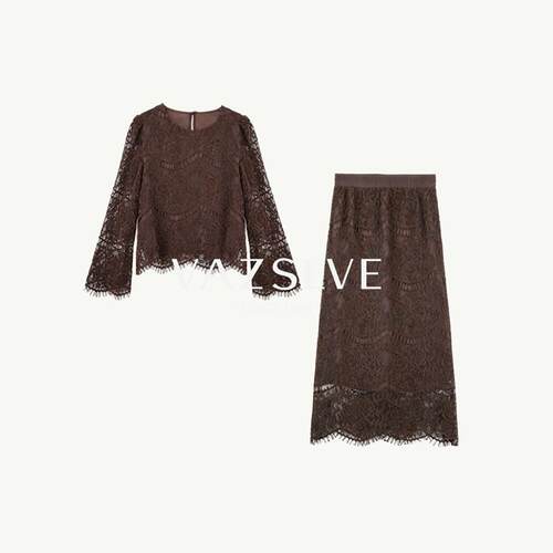【VAZSLVE/全新奢品】捡漏-上衣半身裙慵懒风套装-BO6111