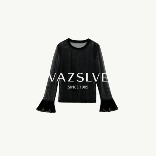 【VAZSLVE/全新奢品】捡漏-秋季时尚百搭复古雪纺衫-BOL268807