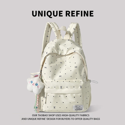 0306#新品 2026新款日系书包女四五六年级小众初中生小清新双肩包