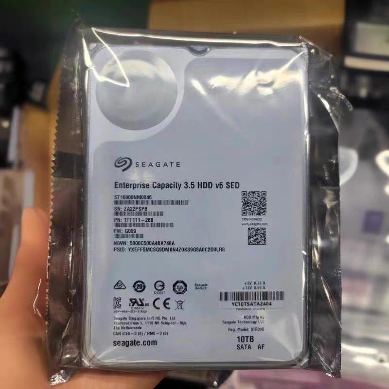 希捷企业级10TB  服务器硬盘ST10000NM0046/00