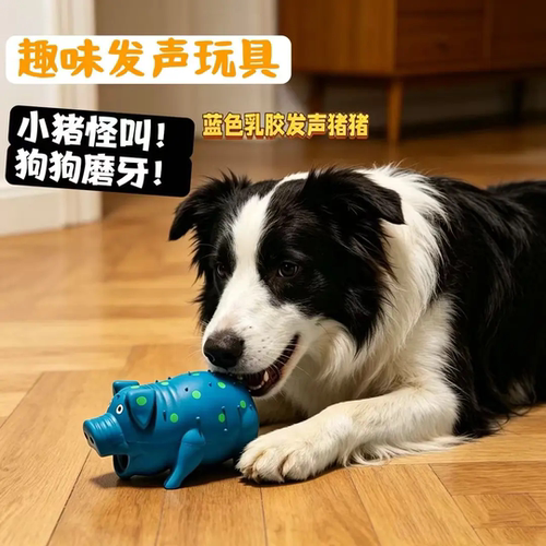 狗狗乳胶发声怪叫猪猪磨牙玩具