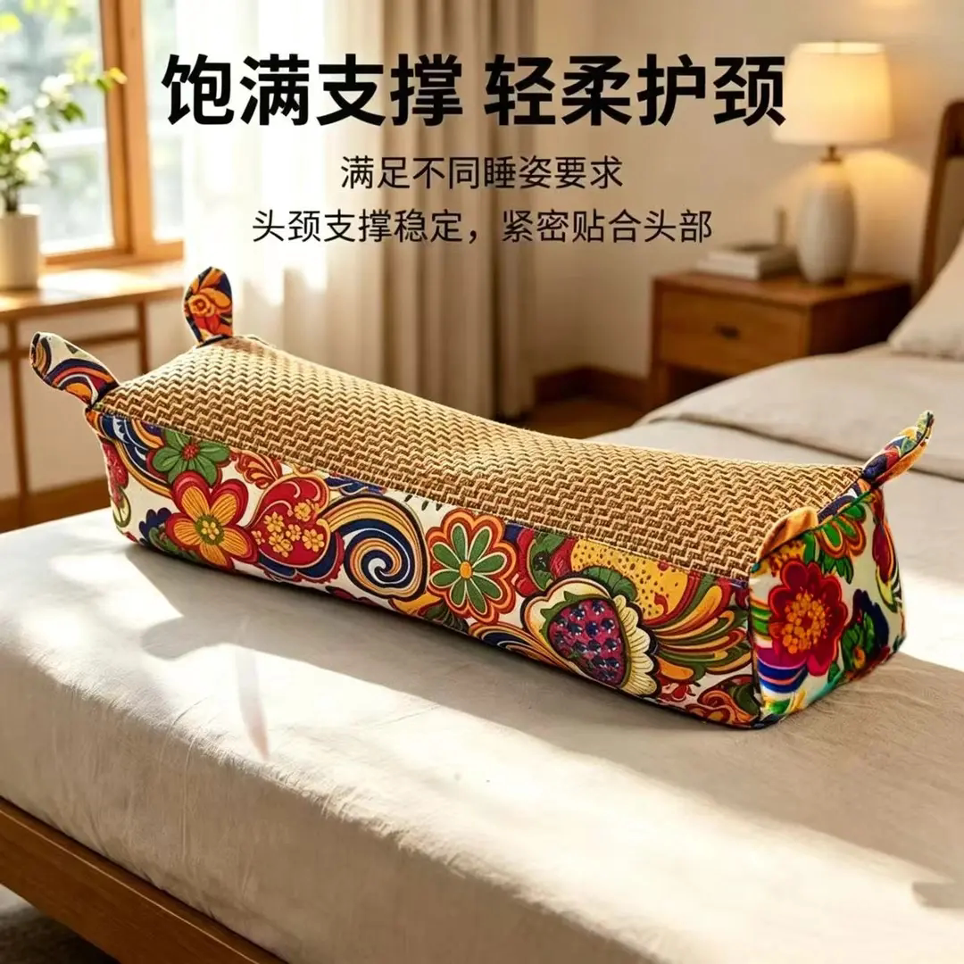 手工虎头枕艾草枕头抱枕