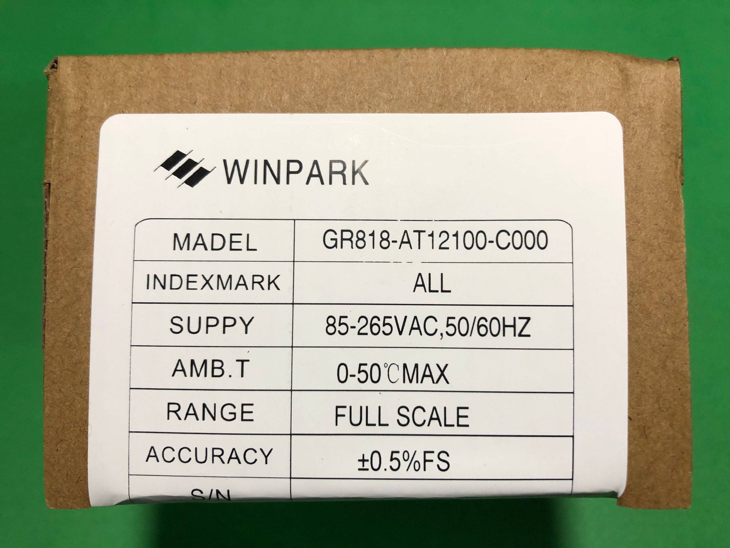 WINPARK常州汇邦温控仪G818-AT1200 AT012100 AT12200现R货包邮