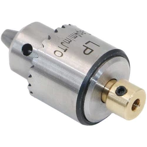 JT0精密夹头0.3-4mm迷你电钻夹头微型台钻手电钻连接杆连接套6.35