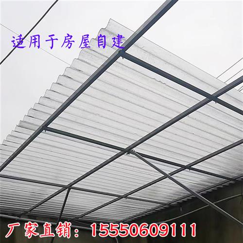 阳光板透明瓦采光瓦玻璃钢瓦FRP彩钢瓦树脂亮瓦石棉瓦片塑料屋顶