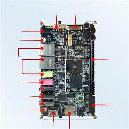 小梅哥ZYNQ开发板FPGA Xilinx7010 7020教学实战ARM Linux ACZ702