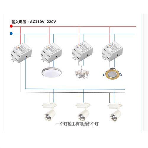 无线遥控免改线220V电源控制器智能一拖多控家用感应遥控开关,电子/电工,遥控开关,淘宝优惠券,粉丝福利购,淘宝优惠卷