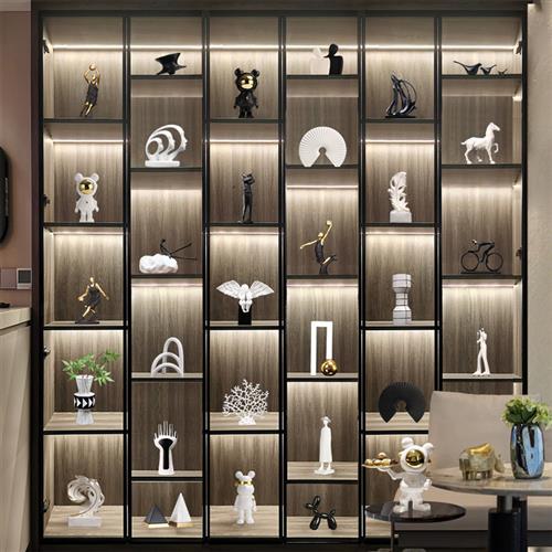 客厅高档摆件桌面酒柜装饰品卧室布置ins玄关收纳房间
