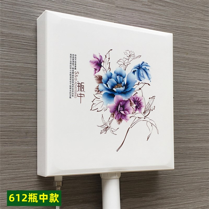 超薄静音水箱大冲力蹲便器冲水箱厕所便盆抽水箱通用家用蹲坑水箱