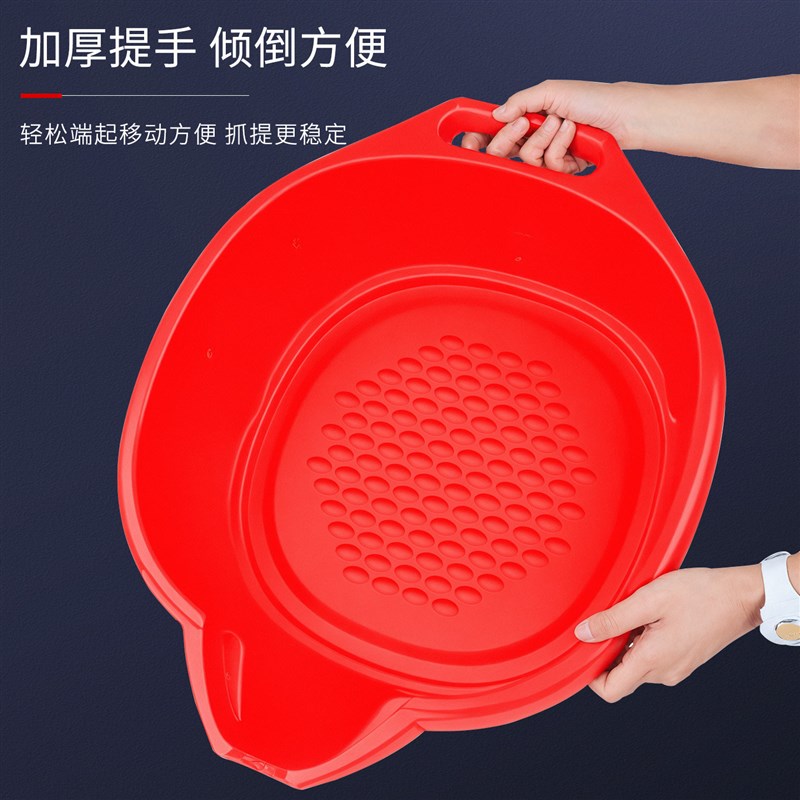 酷安腾废机油接油盆齿轮油收集器收集桶18L加深加厚汽修汽保工具