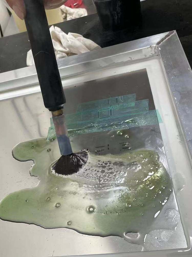 定制37x47PCB贴片LED电抛光SMT钢网板导热硅脂红胶锡膏激光不包邮