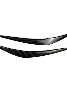 适用于宝马1系F20 116i 118i M135i改装专用真碳纤维灯眉眼眉贴件