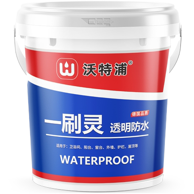 沃特浦卫生间透明免砸砖防水胶