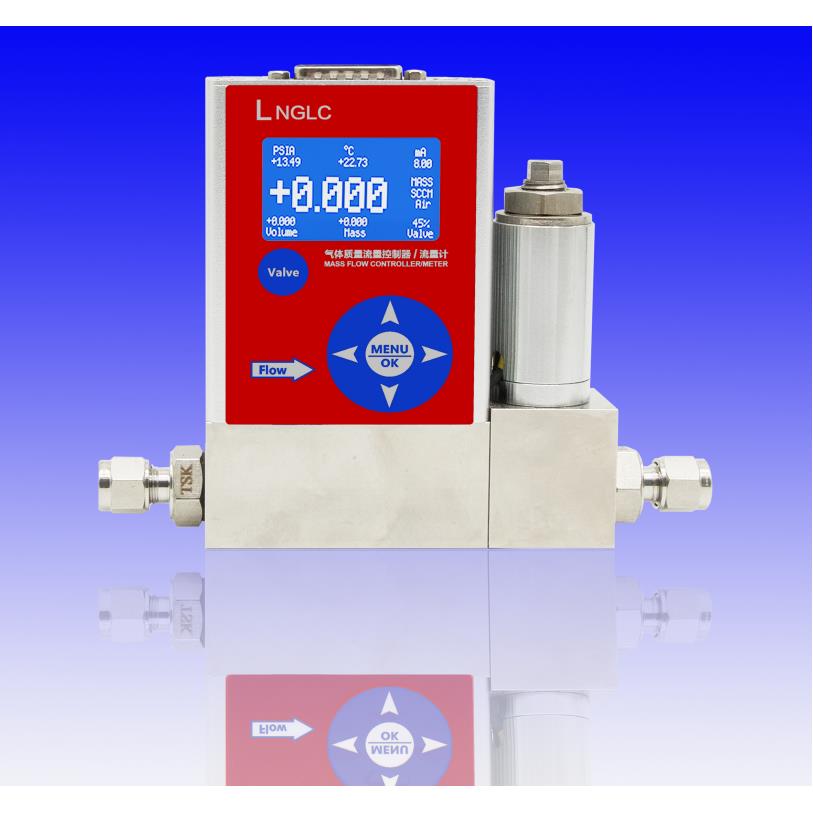 热式气体流量计数显空氮氢氩甲丙烷氧腐蚀乙炔氯氨二氧化硫碳气体