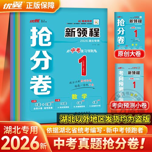新领程湖北中考抢分卷九年级
