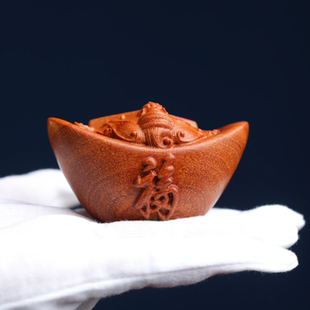 恭王府·福到财到福庆有余·金元宝摆件