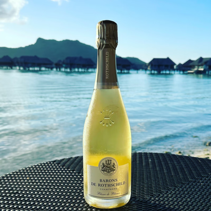 法国进口 罗斯柴尔德天然型香槟干型起泡酒葡萄酒新包装750ml