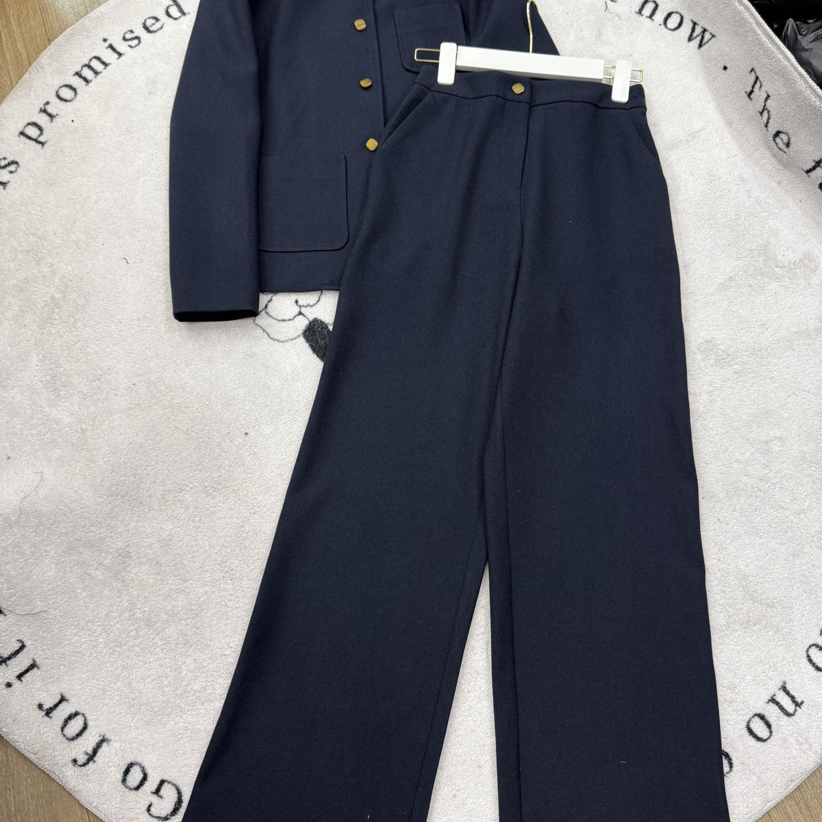 云朵奢羊毛乱麻短外套+阔腿裤休闲裤套装（含30羊毛）YS2-W云78,女装/女士精品,时尚套装,淘宝优惠券,粉丝福利购,淘宝优惠卷