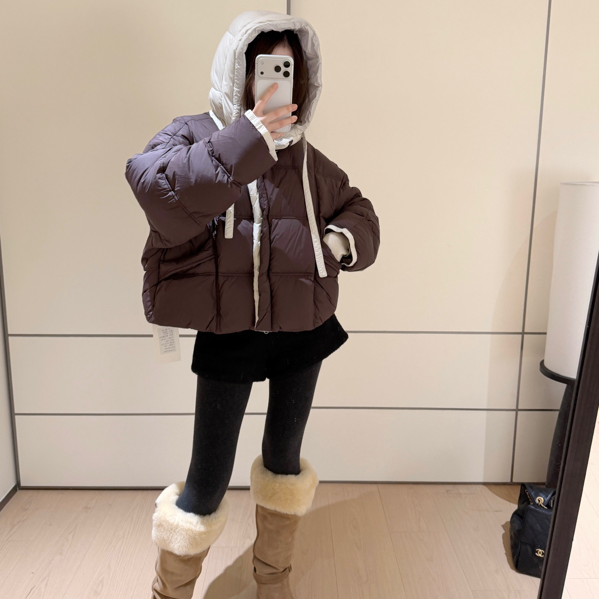 云朵小众设计超级福利拼手速抢高品质保暖羽绒服外套T68014