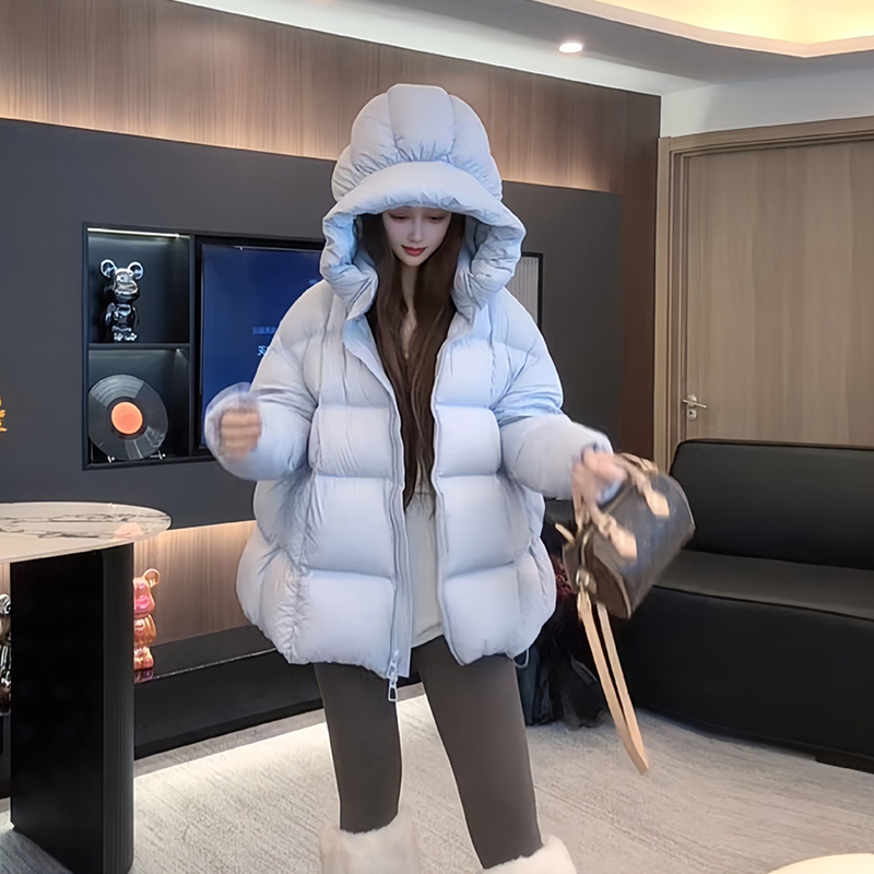 羽先烽-上新高蓬松云朵花苞加厚宽松休闲保暖羽绒服外套YS1-F6695