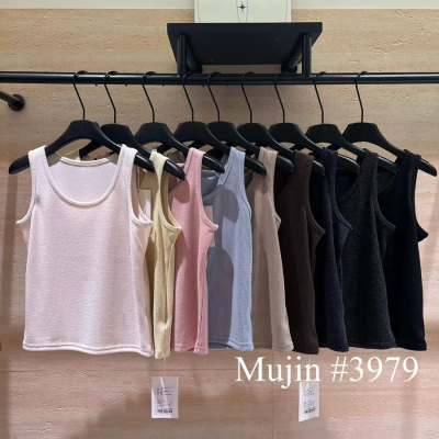 云朵设计26年夏上新基础款净色打底百搭显瘦背心3979