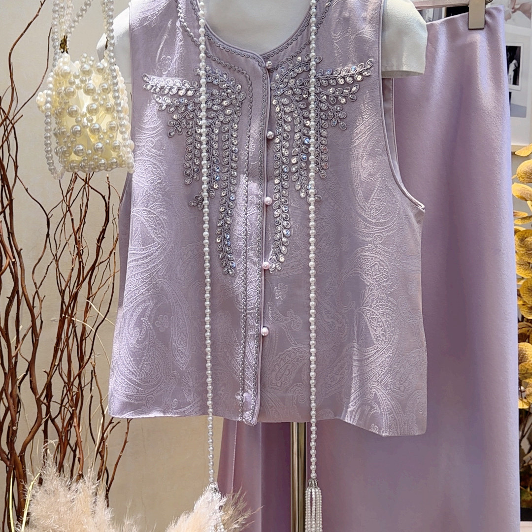 云朵26年早春新中式复古绣花设计气质马甲209800,女装/女士精品,马夹,淘宝优惠券,粉丝福利购,淘宝优惠卷