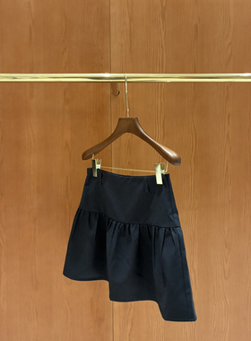 云朵穿搭韩系百搭又好穿A版压褶蓬蓬裙半身裙(含2羊毛)E26A6126