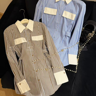 888 云朵26年春款 无配件 衬衫 078 绑带收腰通勤长袖